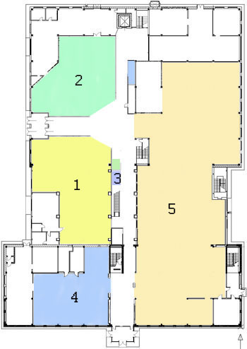 план первого этажа ТЦ Баррикада